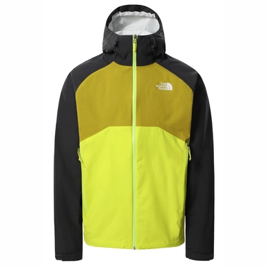 Jas The North Face Men Stratos Jacket Sulphur Spring Green Asphalt Grey Matcha Green