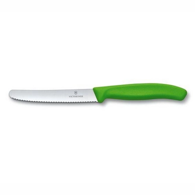 Couteau à Tomates Victorinox Swiss Classic Dentelé Vert