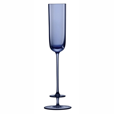 Champagneglas L.S.A. Champagne Blauw 130 ml (2-Delig)