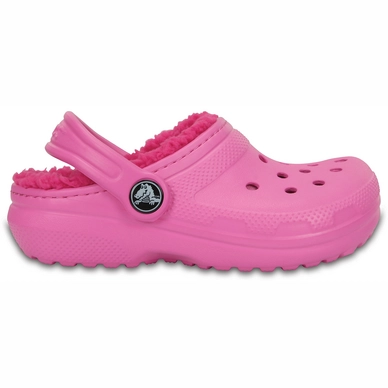 Clog Crocs Classic Lined Clog Party Pink/Candy Pink Kinder