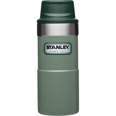 Tasse de voyage Stanley Classic 1-Hand Vacuum Mug 2.0 Hammertone Green 0.35L