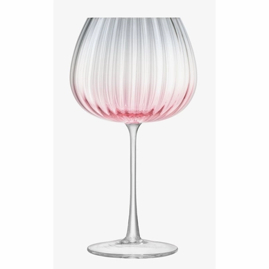 Cocktailglas L.S.A. Dusk Balloon Glas Roze Grijs 650 ml (2-Delig)