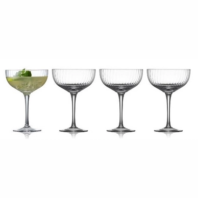Cocktailglas Lyngby Glas Palermo Clear 370 ml (4-delig)