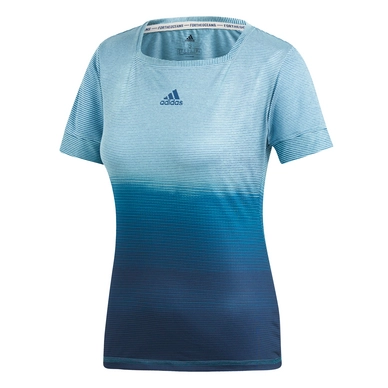 Tennisshirt Adidas Parley Tee Blue Spirit Legend Ink Damen
