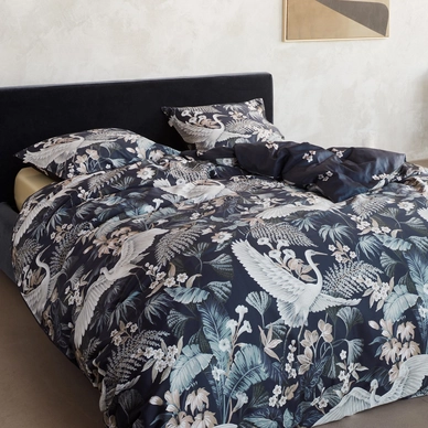 Dekbedovertrek Essenza Diem Nightblue Satijn