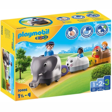 Playmobil 1.2.3. Tierzug 70405