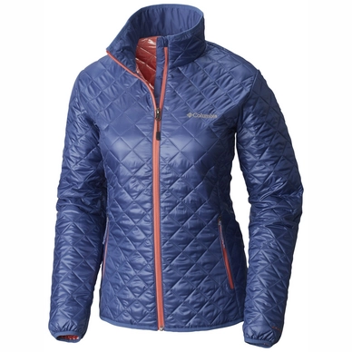 Winterjas Columbia Dualistic Jacket Women's Bluebell Hot Coral