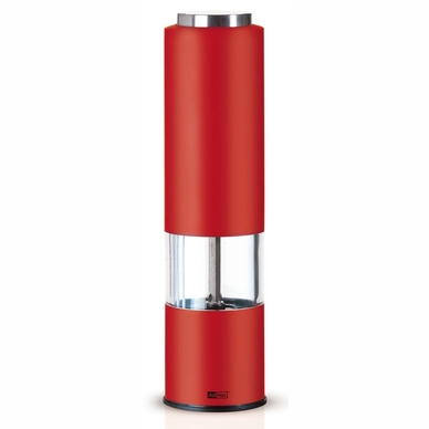 Peper- en zoutmolen AdHoc Elektrisch Tropica Rood 21,5 cm