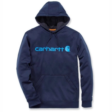 Trui Carhartt Men Force Extremes Logo Hooded Sweatshirt Navy