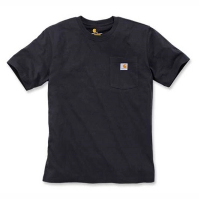 T-Shirt Carhartt Men Workwear Pocket S/S Black