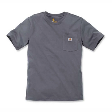 T-Shirt Carhartt Men Workwear Pocket S/S Charcoal