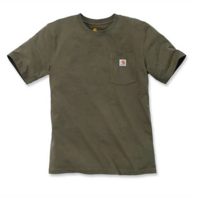 T-Shirt Carhartt Men Workwear Pocket S/S Army Green