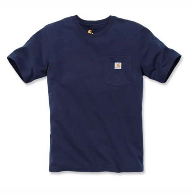 T-Shirt Carhartt Men Workwear Pocket S/S Navy