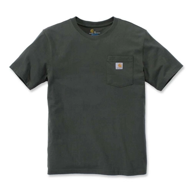 T-Shirt Carhartt Men Workwear Pocket S/S Olivine Heather