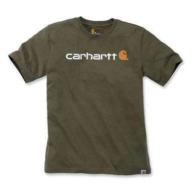T-Shirt Carhartt Men Core Logo S/S Army Green