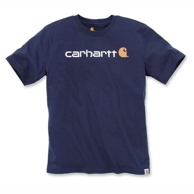 T-Shirt Carhartt Men Core Logo S/S Navy