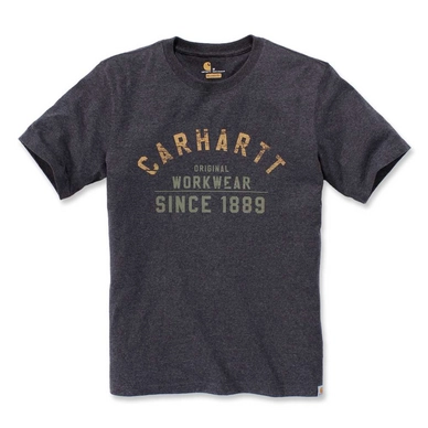 T-Shirt Carhartt Men Graphic S/S Carbon Heather