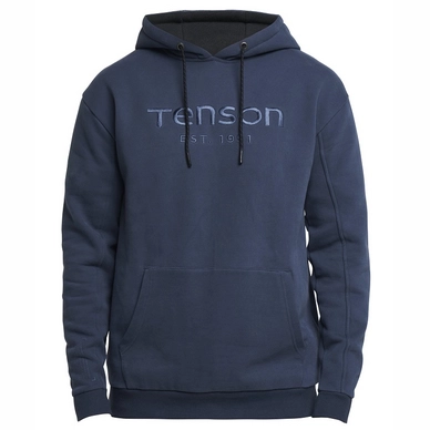 Trui Tenson Men Essential Hoodie Dark Blue