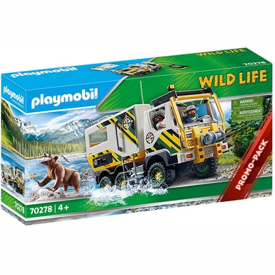 Playmobil Wildlife Véhicule d'Expédition 70278