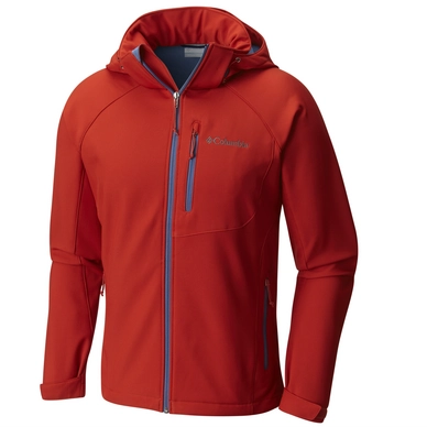 Veste d'Hiver Columbia Cascade Ridge II Softshell Men's Rust Red