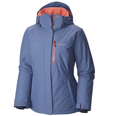Ski Jacket Columbia Alpine Action OH Jacket Women's Bluebell Hot Coral