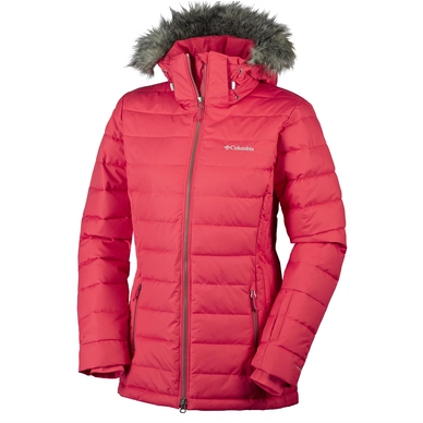 Ski Jas Columbia Ponderay Jacket Women's Red Camellia