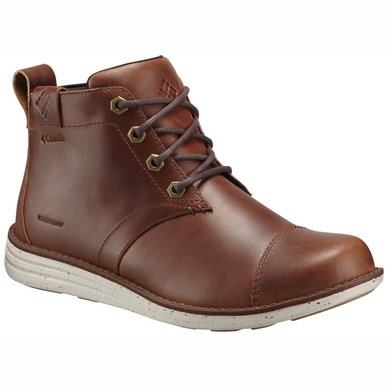 Boots Columbia Men Irvington Leather Chukka WP Cinnamon Maple