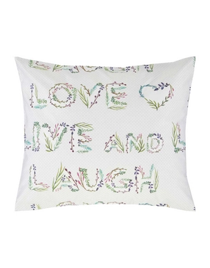 Taies d'oreiller Esprit Flores Multi Percale (50 x 75 cm)
