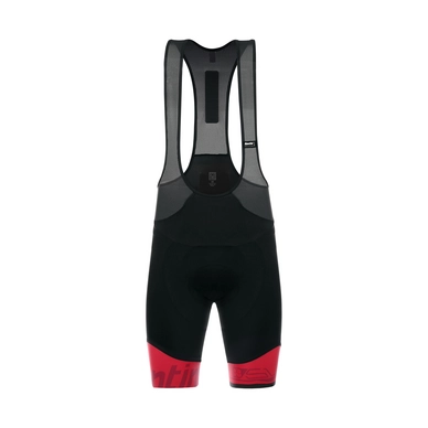 Fietsbroek Santini Men Sleek 99 Bibshorts Git Evo Pad Red