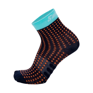 Fietssokken Santini Women Giada Low Profile Light Acqua