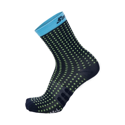 Fietssokken Santini Men Tono Medium Profile Antiodour Light Blue