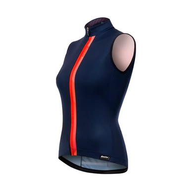 Fietsshirt Santini Women Giada Sleeveless Orange