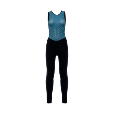 Fietsbroek Santini Women Coral 2.0 Bibtights Gil Pad Acqua