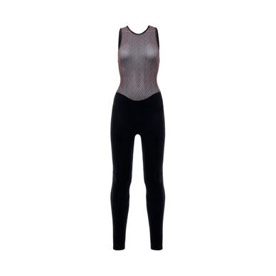 Fietsbroek Santini Women Coral 2.0 Bibtights Gil Pad Orange