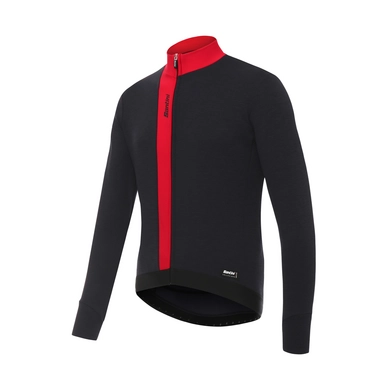 Fietsshirt Santini Men Origine Winter Red