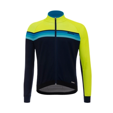 Fietsjack Santini Men H Way Windstopper Jacket Flashy Yellow