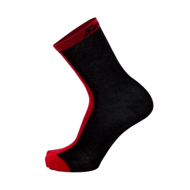 Fietssokken Santini Men Origine Medium Profile Winter Red