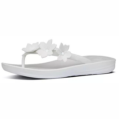 FitFlop Iqushion Floral T Urban White