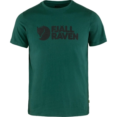 T-Shirt Fjallraven Men Logo Arctic Green