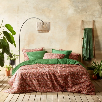 Dekbedovertrek De Witte Lietaer Flowerpower Green Bee Percal