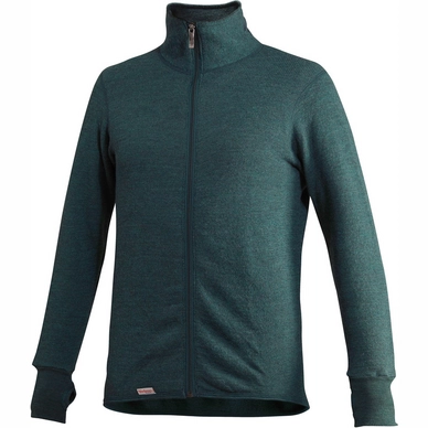 Sweatshirt Woolpower Full Zip Jacket 400 Forest Green