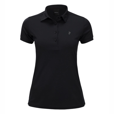 Poloshirt Peak Performance Elsham Polo Black Damen