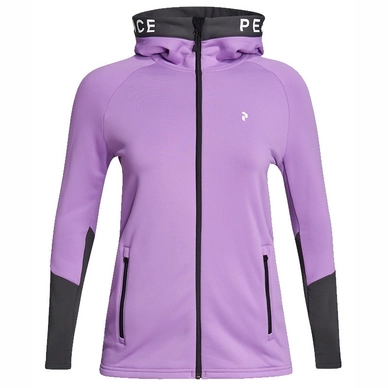 Vest Peak Performance Women Rider Zip Hood Action Lilac 2021