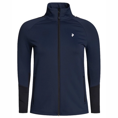Vest Peak Performance Women Rider Zip Jacket Blue Shadow 2021