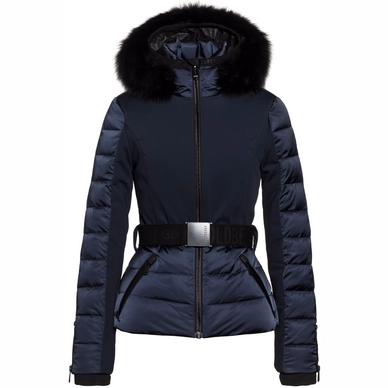 Veste Goldbergh Women San Luis Real Fur Dark Navy