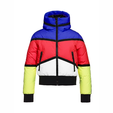 Ski Jacket Goldbergh Women Mondrian Rainbow