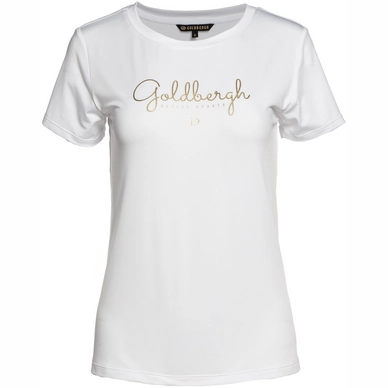 T-Shirt Goldbergh Femmes Luz White