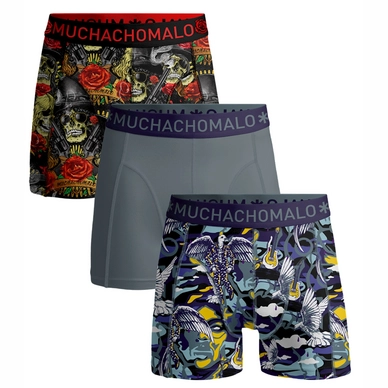 Boxershort Muchachomalo Men shorts Price Guns N Roses Print/Print/Grey (3-pack)