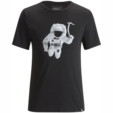 T-Shirt Black Diamond Ss Spaceshot Tee Schwarz Herren