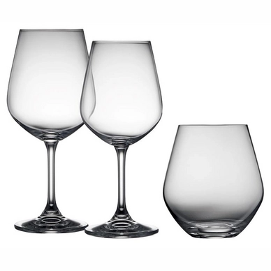 Ensemble de Verres Lyngby Verre Cristal Vin (18 Pièces)